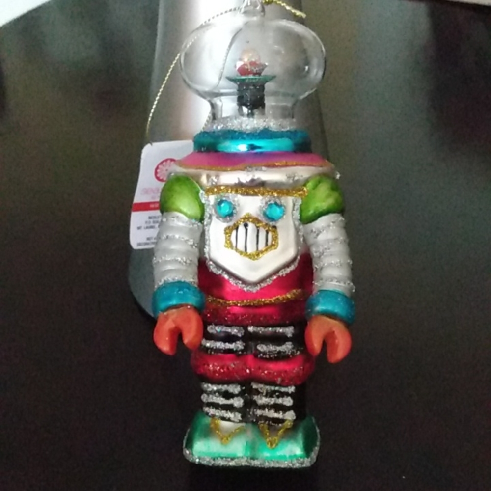 Robot Christmas Ornament